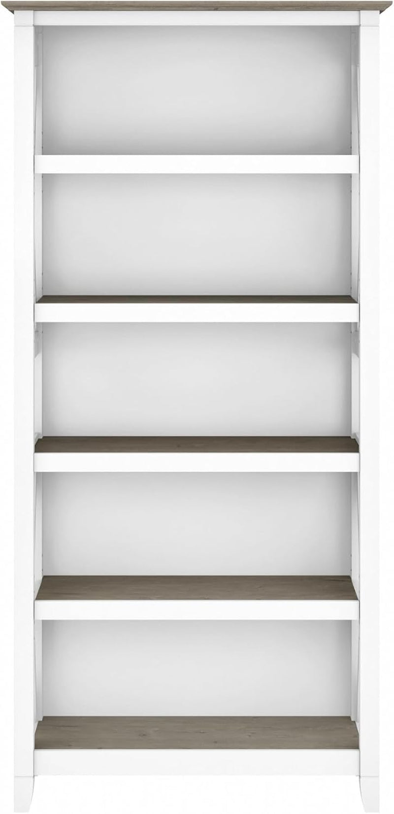 5-Shelf 66-Inch H Bookcase