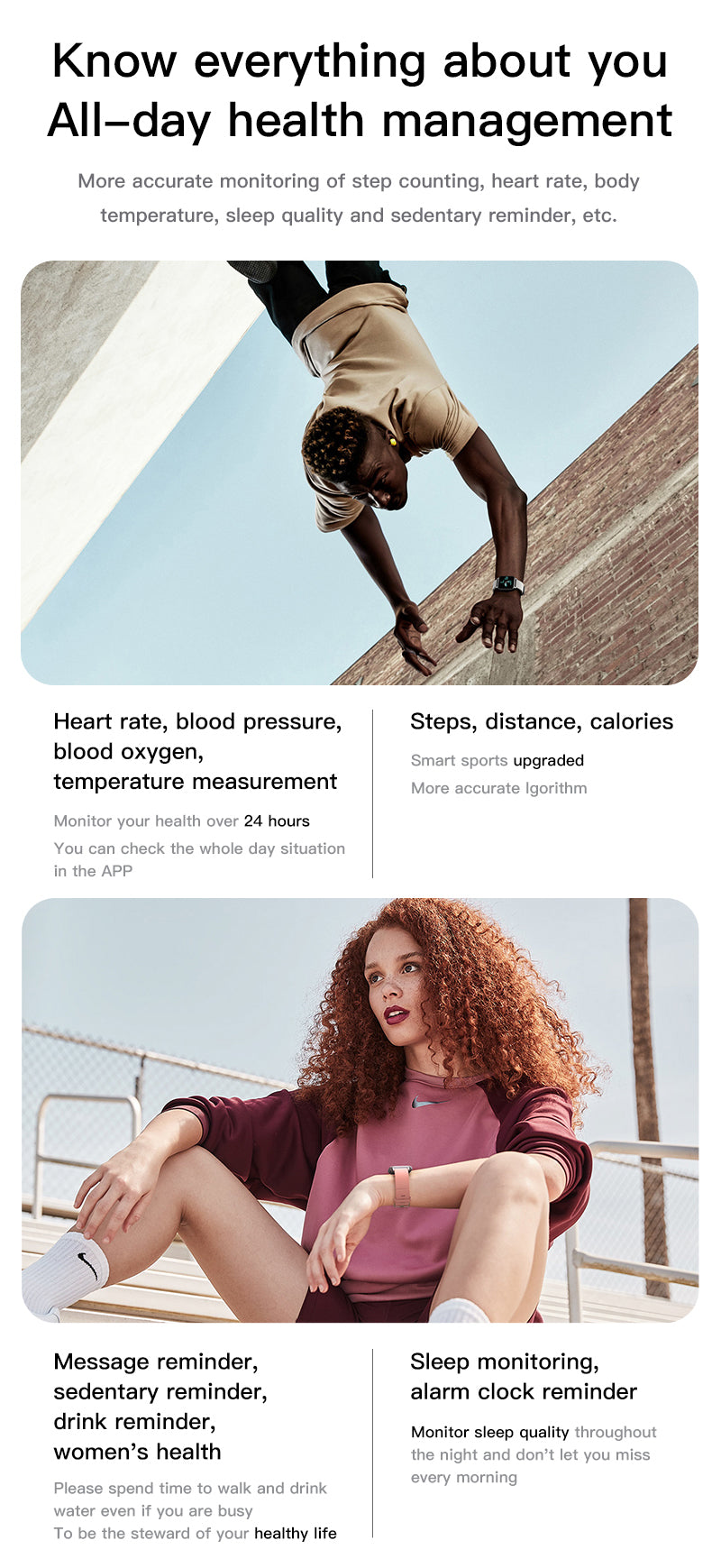 Ultra-thin waterproof smartwatch