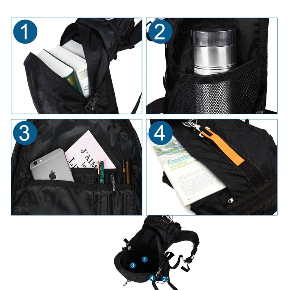 Waterproof hiking backpack