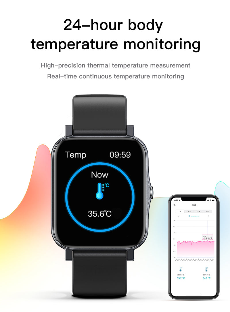 Ultra-thin waterproof smartwatch