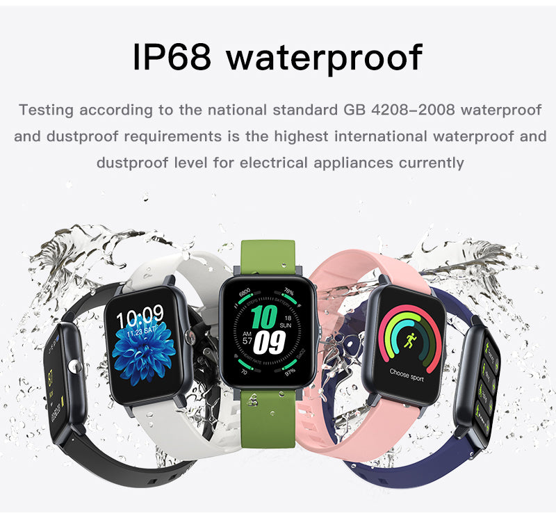 Ultra-thin waterproof smartwatch