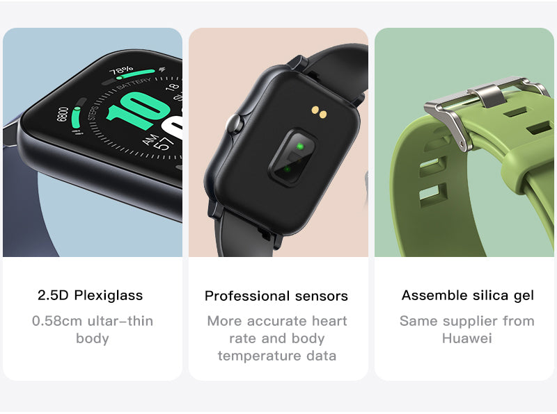 Ultra-thin waterproof smartwatch